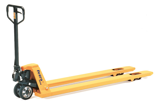 fetra® 2116-15 Gabelhubwagen - lange Ausführung - 1500mm - 1500kg Tragkraft